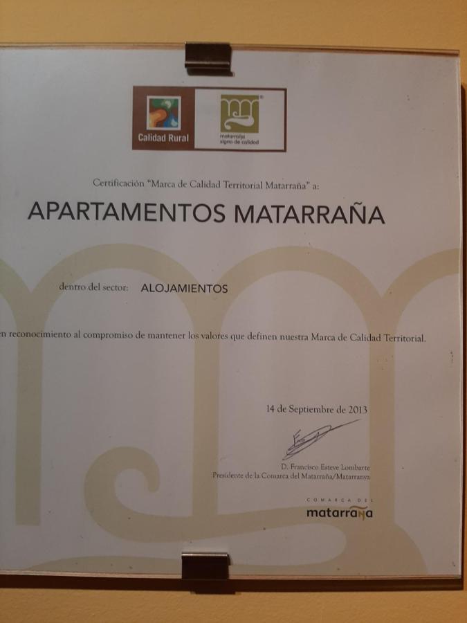 ולדרוברס Apartamentos Matarranya מראה חיצוני תמונה